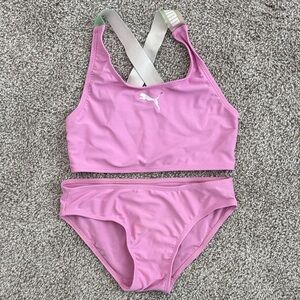 Puma Lavender Bikini Set with Logo